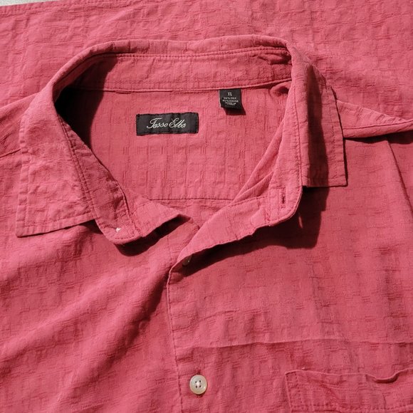Tasso Elba Shirt XL Short Sleeve - Picture 4 of 6